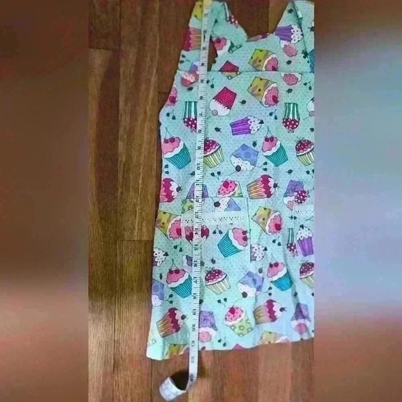 Girl's Handmade Cupcake Smock Dress - Picture 6 of 6